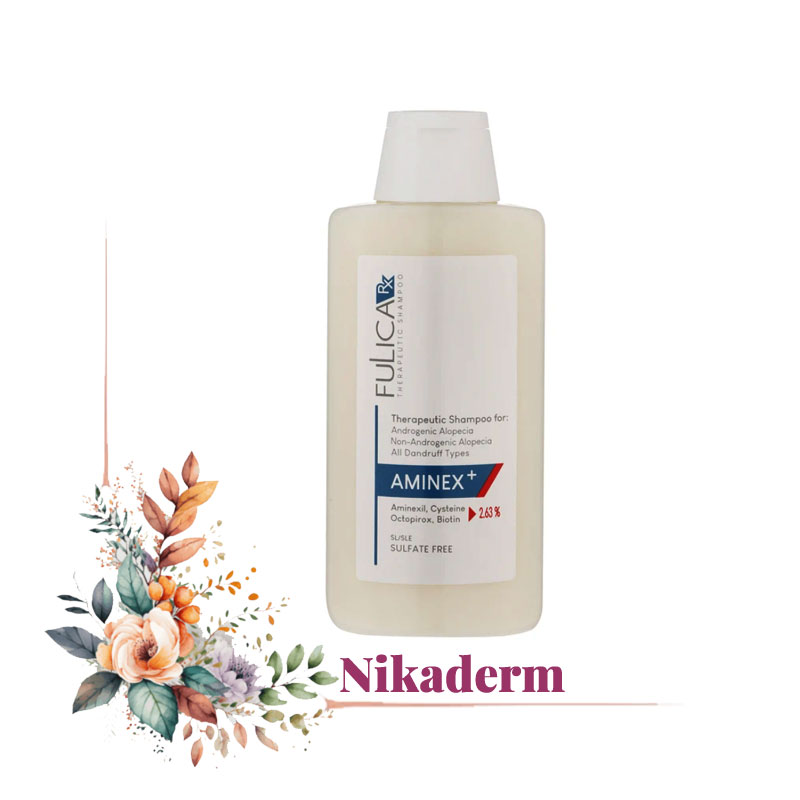 شامپو تقویت‌کننده و ضد ریزش مو فولیکا مخصوص موهای شکننده و دارای شوره