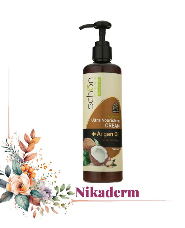 کرم مرطوب‌کننده پمپی شون Coconut Oil حجم 300 میلی لیتر
