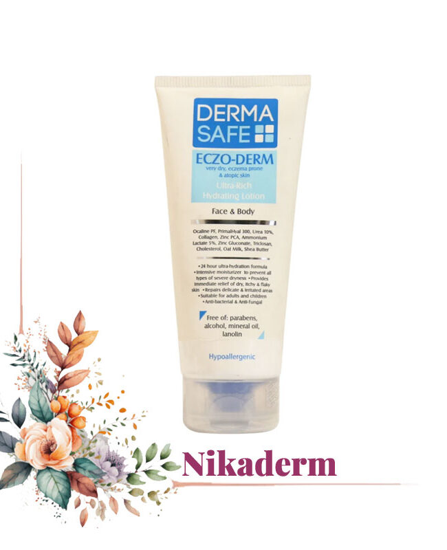 لوسیون بدن درماسیف سری Eczo Derm مدل Ultra Rich Lotion حجم ۲۰۰ میلی لیتر