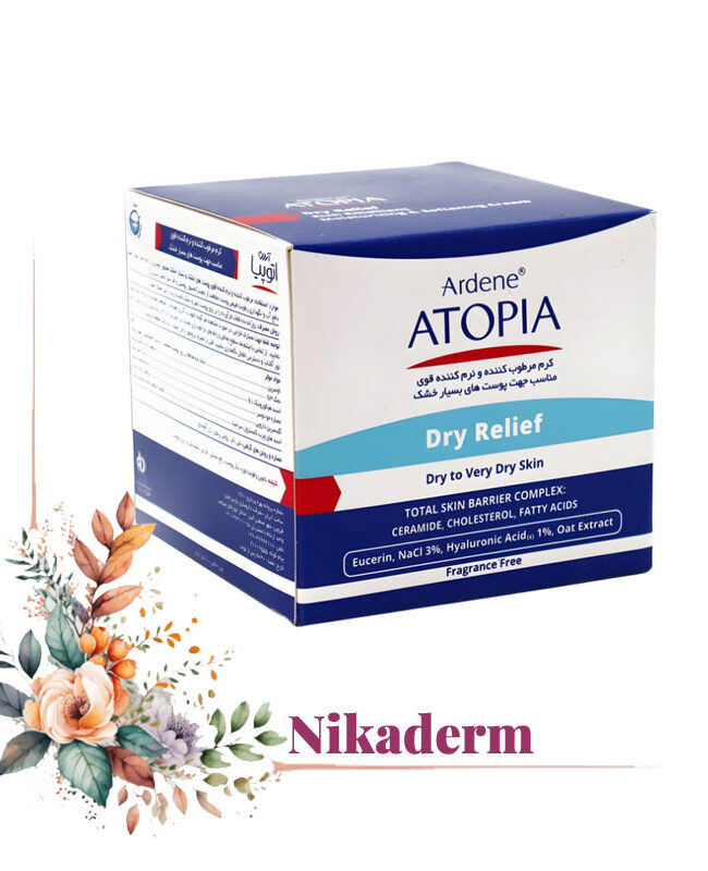 کرم مرطوب کننده آردن آتوپیا مدل Relief وزن 150 گرم