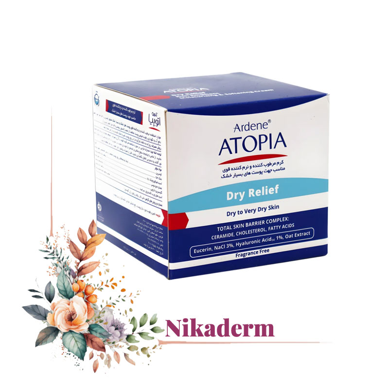 کرم مرطوب کننده آردن آتوپیا مدل Relief وزن 150 گرم